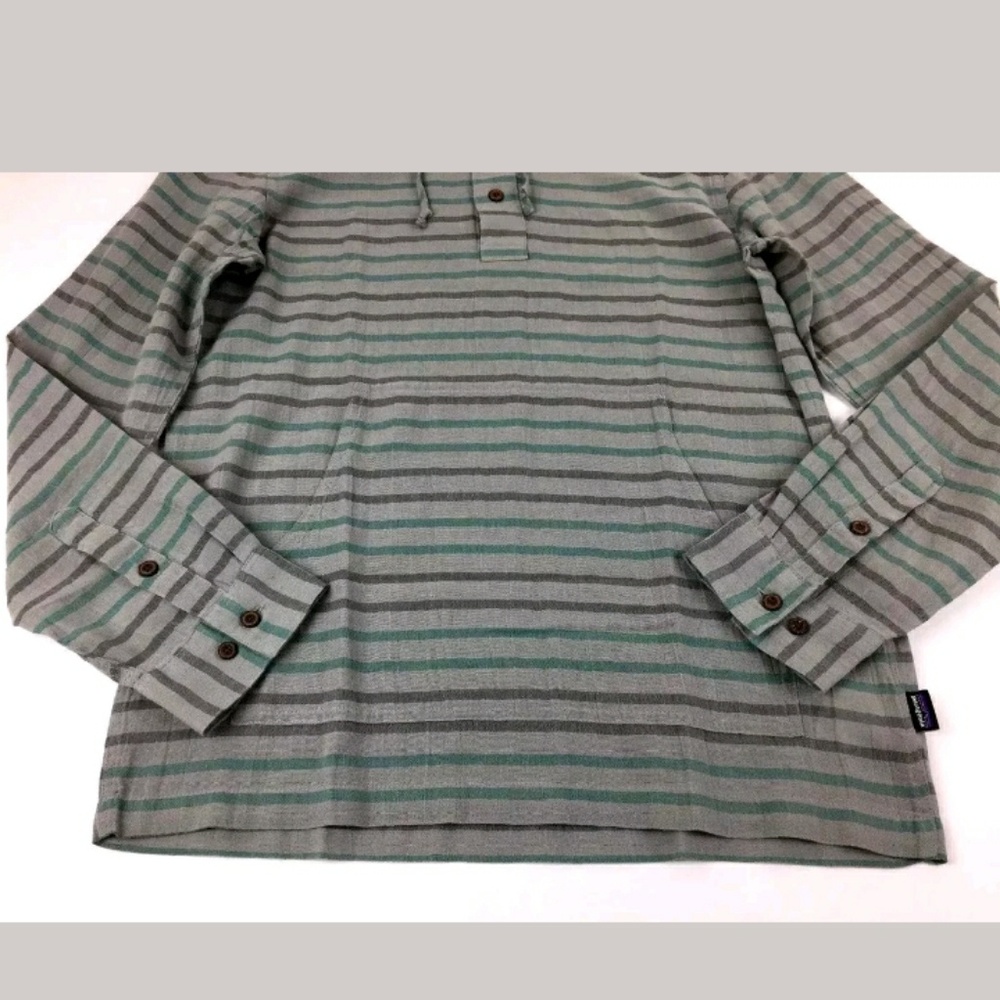 Patagonia Steersman Henley Hoodie Shirt - Picture 3 of 8